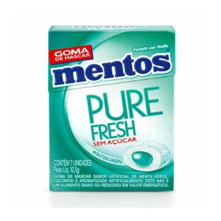 Chicle mentos p.fresh 10.5gr wintergre