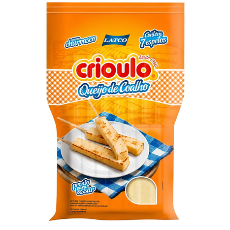 Queijo Coalho Crioulo 340g - Tradicional