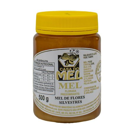 MEL DE FLORES SILVESTRE 500G CASA DO MEL