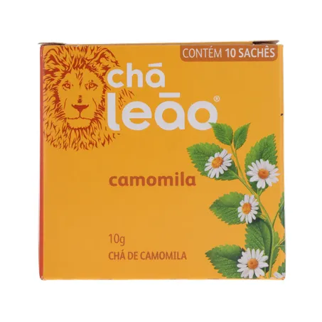 Chá Matte Leão Ervas 10g - Camomila - Com 10 Saquinhos