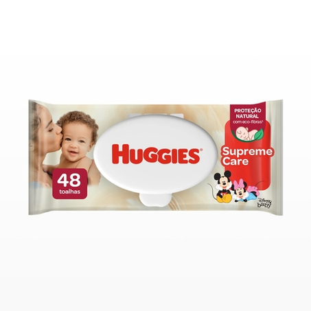 Lenços Umedecido Supreme Care 48 Unidades