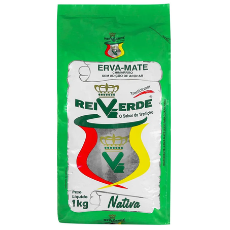 ERVA MATE REI VERDE NATIVA S/ACUCAR 1KG