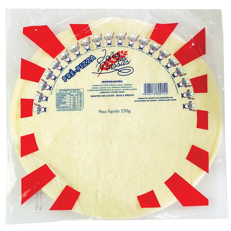 Massa pre pizza joao das massas 250g