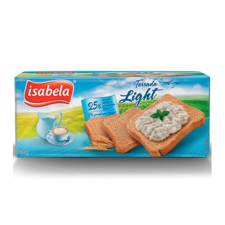 Torrada isabela 142g light