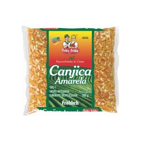 CANJICA AMARELA FRITZ & FRIDA PREMIUM 400G