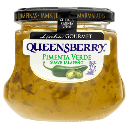 GELEIA QUEENSBERRY PIMENTA VERDE JALAPENO 320ML