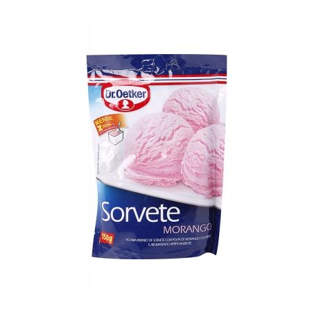 PO P/ SORVETE MORANGO DR. OETKER 150G