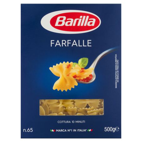 MACARRÃO DE SÊMOLA FARFALLE 65 BARILLA