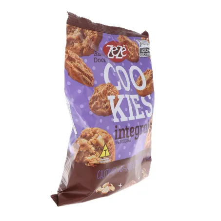 Biscoito Zeze Cookies Integral Castanha Para 150g | Miller