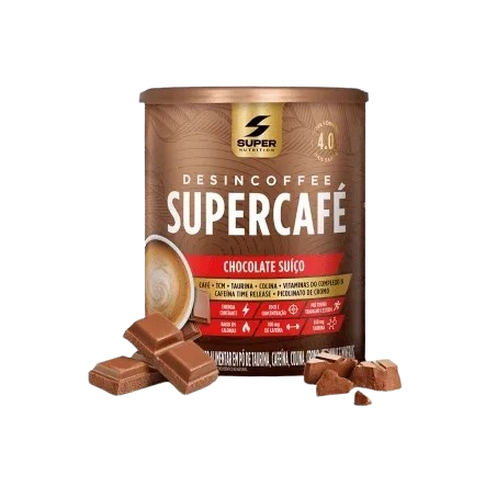 Suplemento alim supercafe choc belga 220