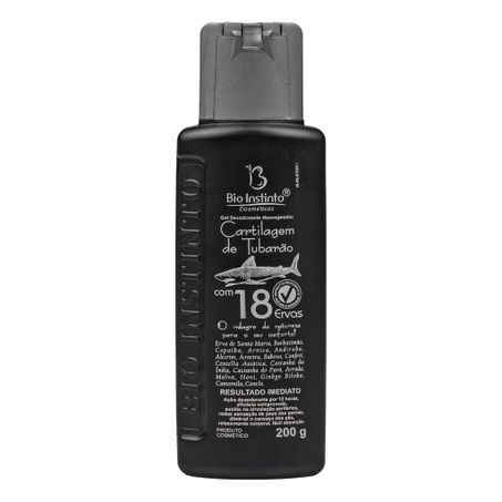 GEL DE CARTILAGEM DE TUBARAO 18 ERVAS 200G BIO INSTINTO