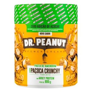 Pasta de amendoim com Whey Protein - Dr Peanut - Corre Que Ta Baratinho