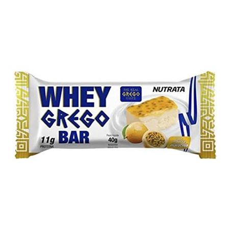 Barrinha Nutrata Whey Grego 40g Maracuja