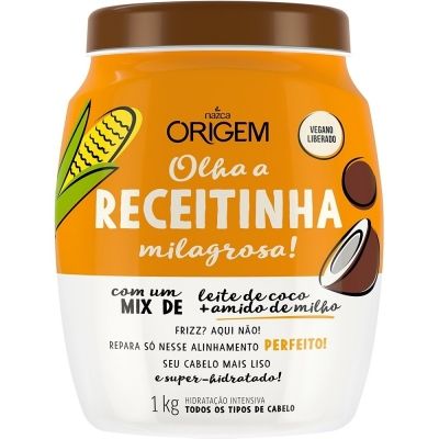 Creme hidratação amido origem 1kg