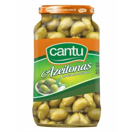 Azeitona Cantu 500g Verde Premium