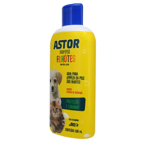 SHAMPOO ASTOR FILHOTES CAES E GATOS 500ML 360-4