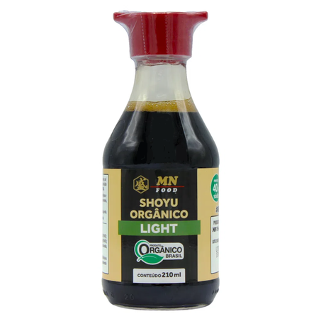 SHOYU ORG LIGHT MOLHEIRA MN FOOD 210ML
