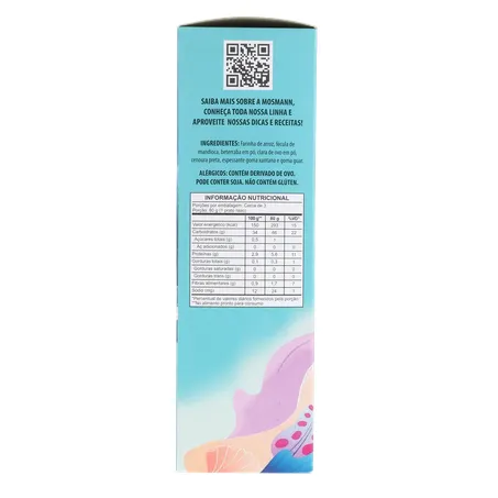 Massa mosmann talharim sereia cenoura/beterraba 200g 360-3