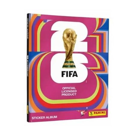 ÁLBUM DE FIGURINHA CAPA DURA COPA DO MUNDO 2026