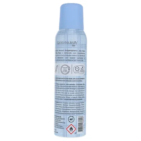 Desodorante Giovanna Baby Blue Aerossol 150ml 
  360-20