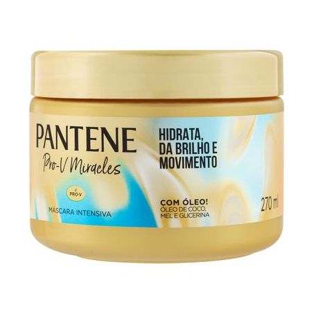 MASCARA DE TRAT. PANTENE HIDRATACAO MIRACLE 270ML
