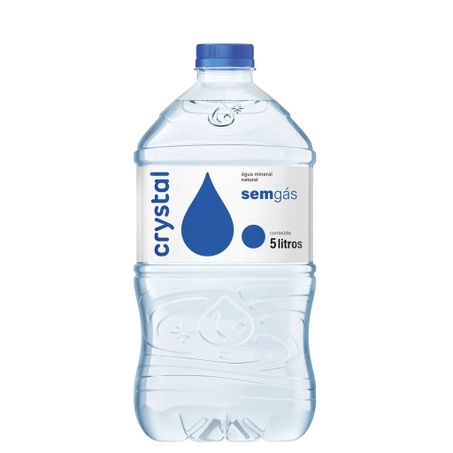 Água Sem Gás Crystal 5 Litros
