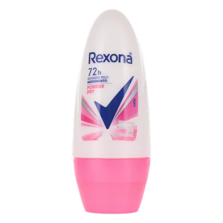 Antitranspirante Roll-on Rexona Powder Dry Frasco 50ml 360-0