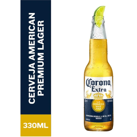 CERVEJA CORONA EXTRA LONG NECK 330ML