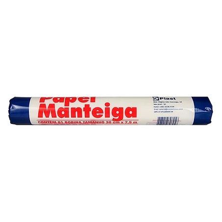 PAPEL MANTEIGA EM ROLO PLAST