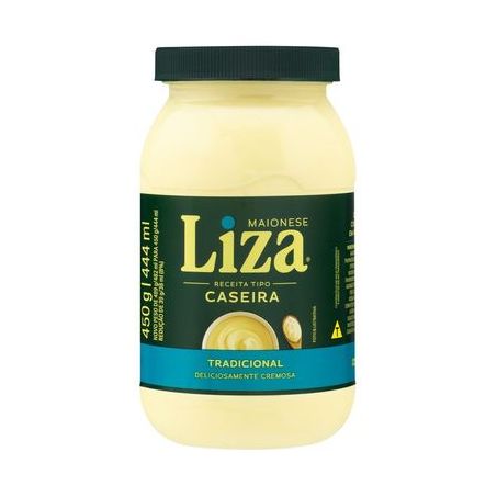 LIZA MAIONESE CASEIRA 450G