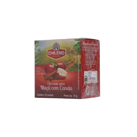 Chá Misto Chileno Maça com Canela Caixa com 10un - 15gr 360-5