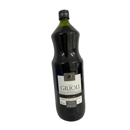 Vinho gilioli tinto demi seco 1.5l