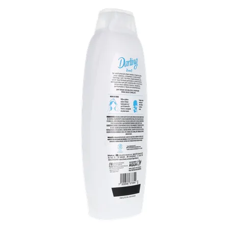 Shampoo 2 em 1 Original Darling Frasco 650ml Tamanho Família 360-14
