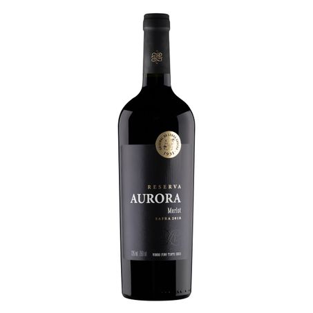VINHO TINTO SECO RESERVA AURORA MERLOT