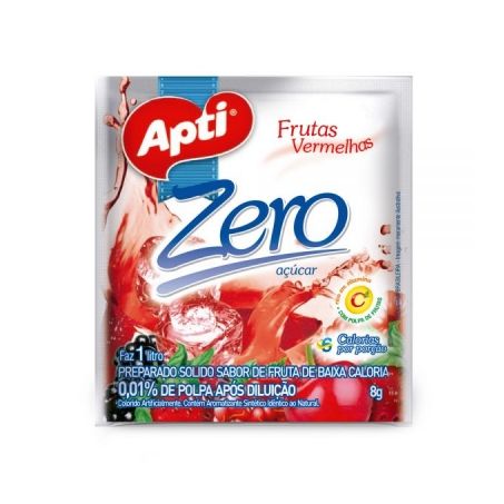 SUCO APTI ZERO 8G FRUTAS VERM