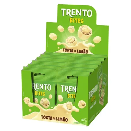 Trento-wafer bites 40g torta limao c/12