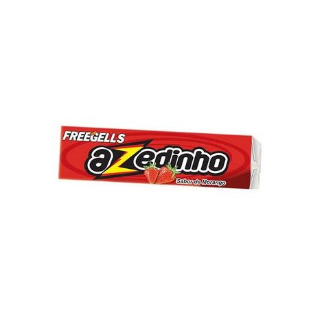 Bala Freegells Azedinho Morango Embalagem 27.9G