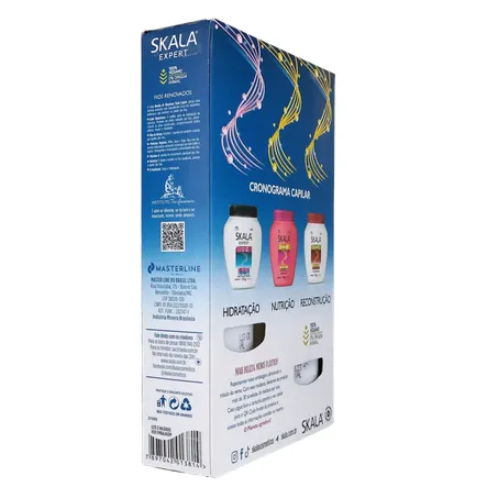 Kit Shampoo + Condicionador 325ml Cada Skala Bomba de Vitaminas Caixa com 2un - 650ml 360-12