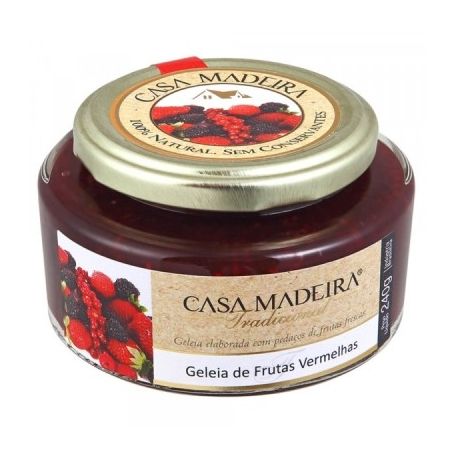 GELEIA CASA MADEIRA 240GR GOURM FTA VERM