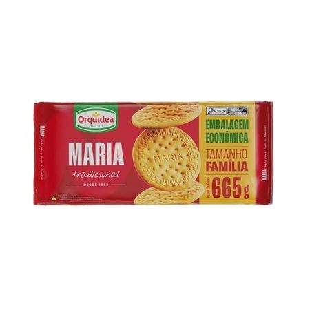 Biscoito maria orquidea 665g