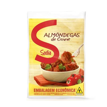 Almondega Bovina Sadia 900g