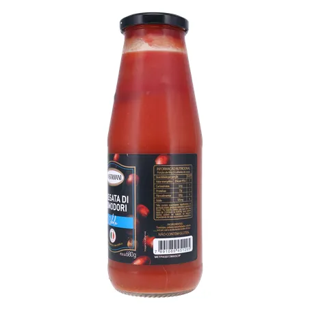 Passata Di Pomodori Mastroiani Cebola Vidro 680g 360-6