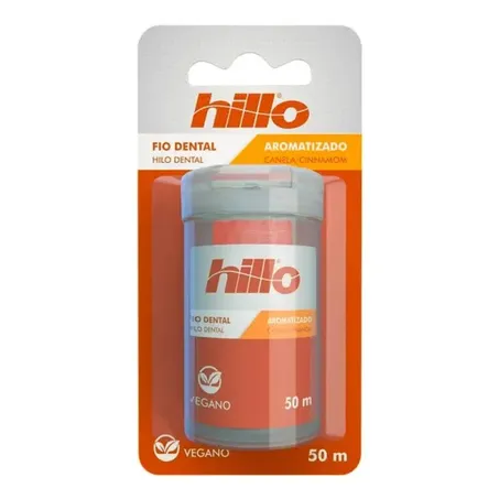 FIO DENTAL HILLO VEGANO CANELA 50M