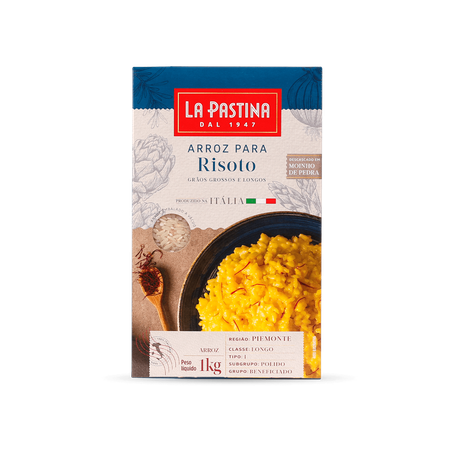 La Pastina Arroz Para Risoto 1Kg