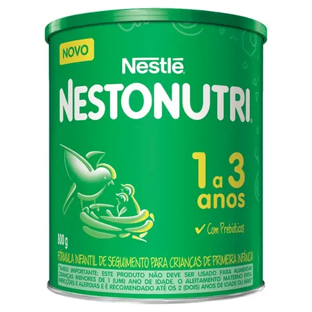Fórmula Infantil Nestonutri 1 A 3 Anos Lata 800g