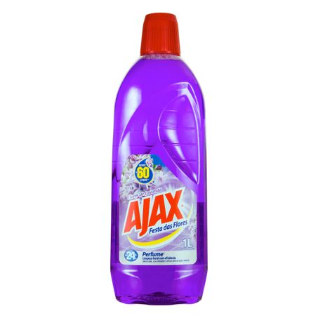 LIMPADOR USO GERAL FLORES DE LAVANDA AJAX 1L