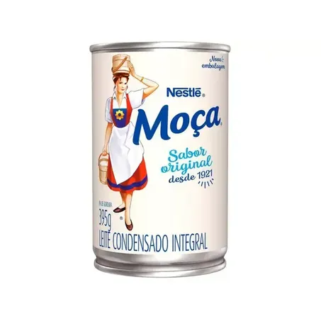 Leite condensado moça lata 395g