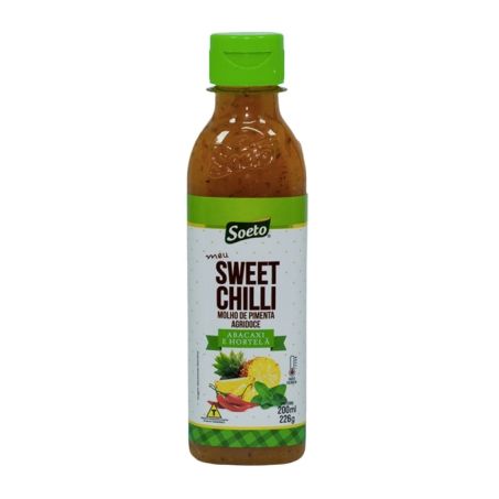 Molho Soeto Sweet Chilli 200ml Abacaxi/Hortela