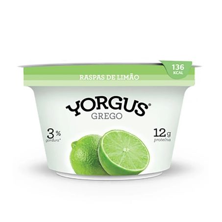 Iogurte Sem Lactose Yorgus Grego Limão 130g