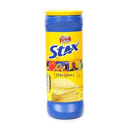 Salgadinho Elma Chips Stax Original Pote 163g 
 
